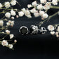 Genuine Black Onyx Crown Stud Earrings with Screw Back