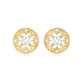 Real Diamond Bridal Stud Earrings With Certificate