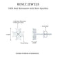 Certified Heart Shape Moissanite Flower Stud Earrings