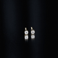 Brilliant Cut Diamond Stud Earrings in Prong Setting
