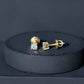 Brilliant Cut Diamond Stud Earrings in Prong Setting