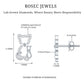 Certified Diamond Cat Stud Earrings