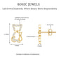 Certified Diamond Cat Stud Earrings