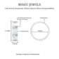 Flush Set Diamond Hoop Earrings For Women