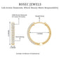 Classic Diamond Hinged Hoop Earrings with Certificate