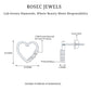 Diamond Heart Shape Stud Earring for Women