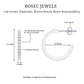 Round Shaped Diamond Hoop Earrings