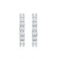 Certified Diamond Small Hoop Earrings