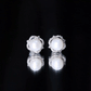 Cultured Pearl Stud Earrings With Diamond