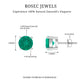 Round Cut 5 MM Real Emerald Stud Earrings