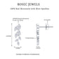 Marquise Cut Moissanite Bridal Dangle Earrings