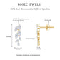 Marquise Cut Moissanite Bridal Dangle Earrings