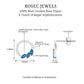 Marquise Cut London Blue Topaz and Diamond Eternity Stud Earrings