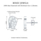 Natural Diamond Christmas Penguin Earrings With Certificate