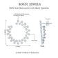 Certified Moissanite Big Stud Earrings For Women