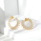 Certified Moissanite Big Stud Earrings For Women