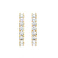 Certified Diamond Small Hoop Earrings