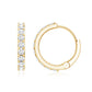 Certified Diamond Small Hoop Earrings