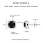 3 Carat Black Spinel Stud Earrings with Diamond Halo