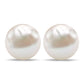 14.9 Carat Solitaire Pearl Stud Earrings with Screw Backs