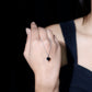 2 CT Heart Shape Black Onyx Solitaire Pendant