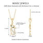 Certified Diamond Kitty Necklace For Women