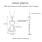 Certified Diamond Kitty Cat Pendant Necklace