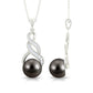 8 Carat Tahitian Pearl and Diamond Designer Pendant
