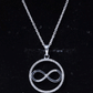 Diamonds Infinity Eternity Pendant Necklace