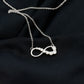 Diamond Infinity Pendant Necklace For Women