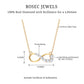 Diamond Infinity Pendant Necklace For Women