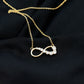 Diamond Infinity Pendant Necklace For Women