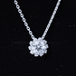 2 Carat Round Cut Lab Grown Diamond Starburst Necklace