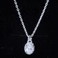 Lab Grown Diamond Vintage Style Pendant With Halo