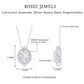 1.2 Carat Oval Shaped Lab Grown Diamond Wedding Necklace With Halo