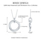 Certified Diamond Eternity Circle Necklace For Her