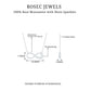 Certified Moissanite Infinity Necklace
