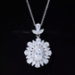 1.2 Carat Certified Moissanite Bridal Pendant Necklace