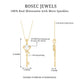 Vintage Moissanite Key Pendant for Women