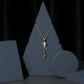 Vintage Moissanite Key Pendant for Women