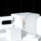 Vintage Moissanite Key Pendant for Women