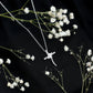 Diamond Cross Pendant Necklace for Women