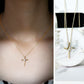 Diamond Cross Pendant Necklace for Women