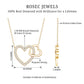 Diamond 2 Heart Promise Necklace