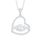 MOM Necklace with Natural Diamond
