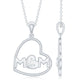 MOM Necklace with Natural Diamond