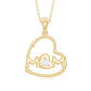 MOM Necklace with Natural Diamond