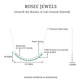 Certified Lab Grown Emerald Curved Bar Necklace