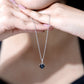 2 Carat Black Onyx Heart Pendant with Diamond