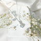 Ethiopian Opal Solitaire Infinity Necklace with Moissanite